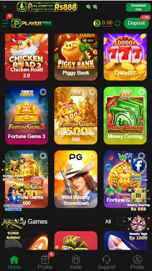 player786 game home page